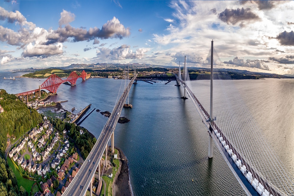Forth Bridges Fife Scotland
