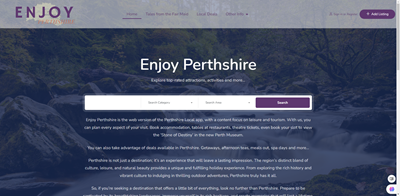 Enjoy Perthshire web