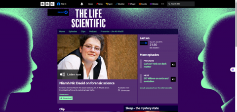 BBC Radio 4 The Life Scientific Podcast